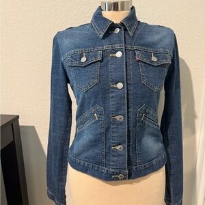Levi's Blue Jean Jacket Classic Denim Style